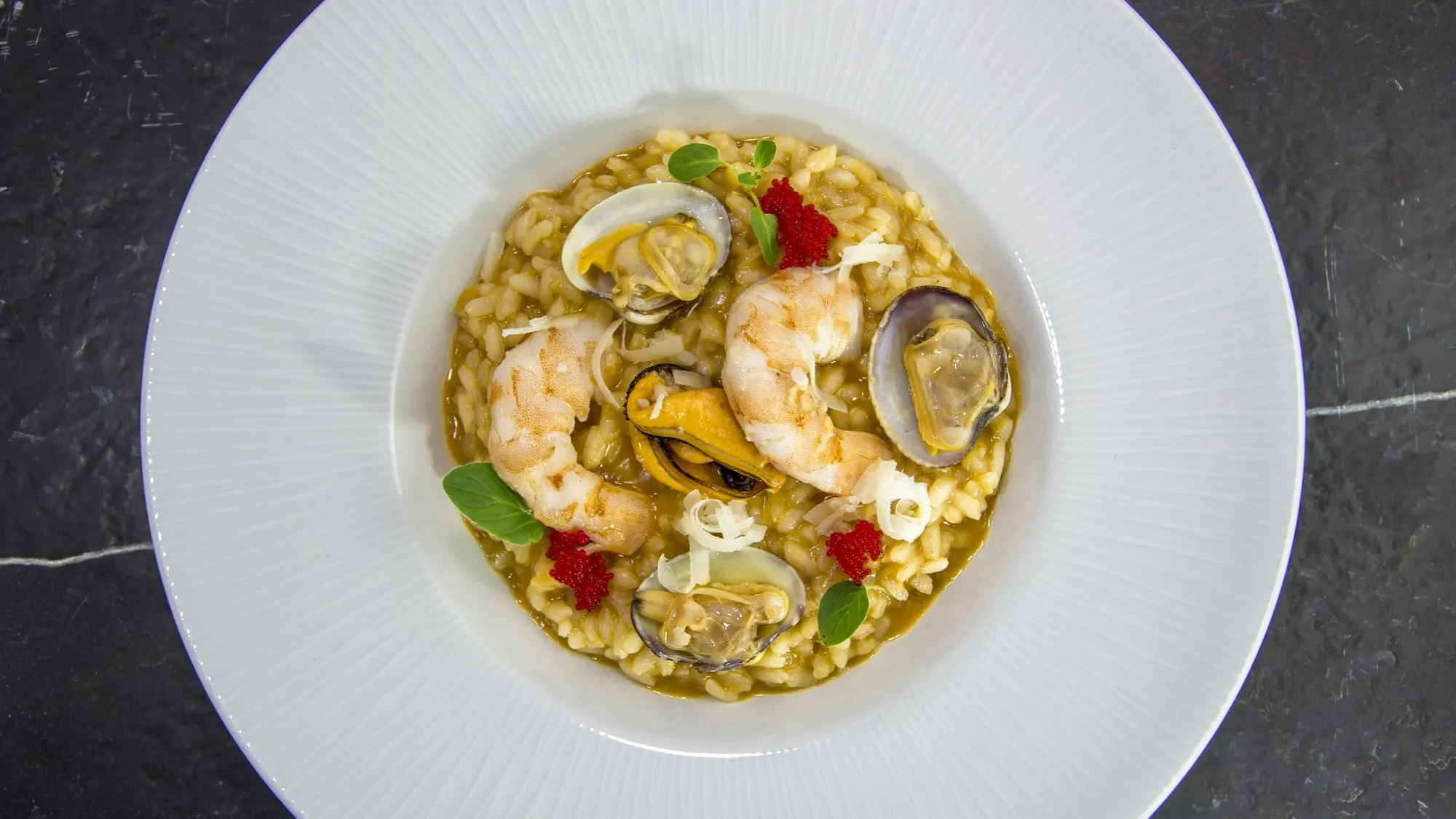 Risotto crémeux au citron et zeste de bergamote
